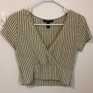 Stripped crop top